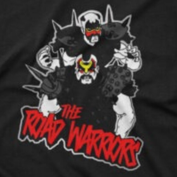 The Road Warriors Legion Of Doom 90s Wrestling Team Graphic Sports Fan T-Shirt - Picture 2 of 5